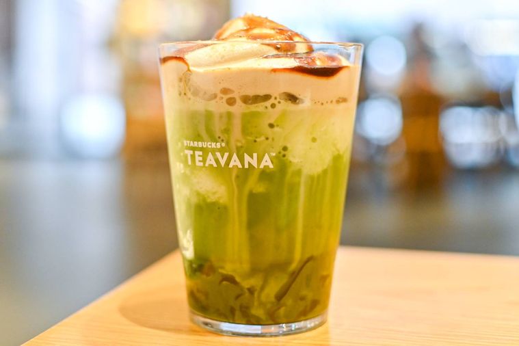 フラペチーノを中身のアップ