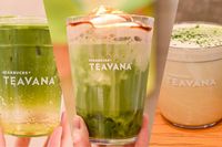 全国28店舗スターバックス ティー  カフェ初夏の新商品。煎茶抹茶商品が全3種類を飲み比べ