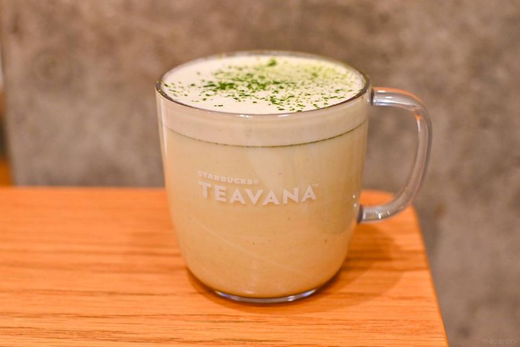 ドリンクを正面から