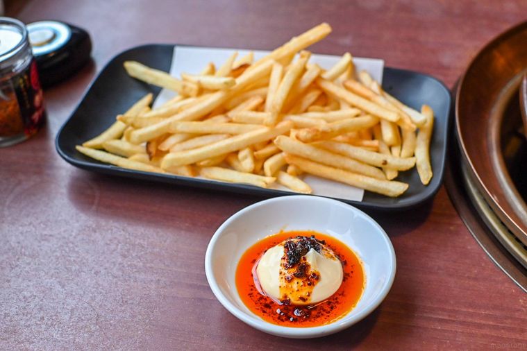 ポテトとソース