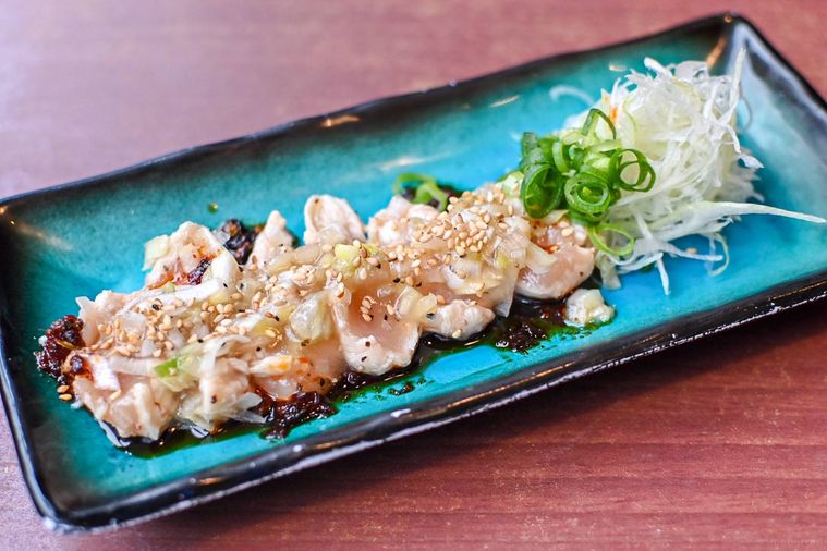 鶏ささみのアップ