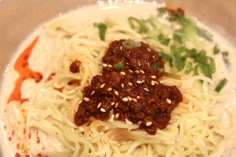 柚子入り豆乳担々涼風麺