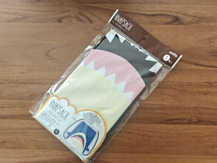 ビニールナップサック サメ
