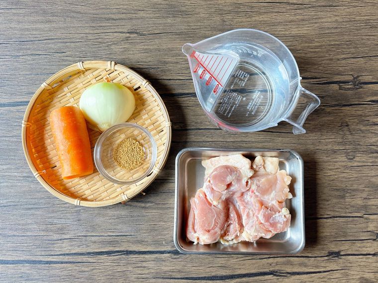 チキンスープの材料