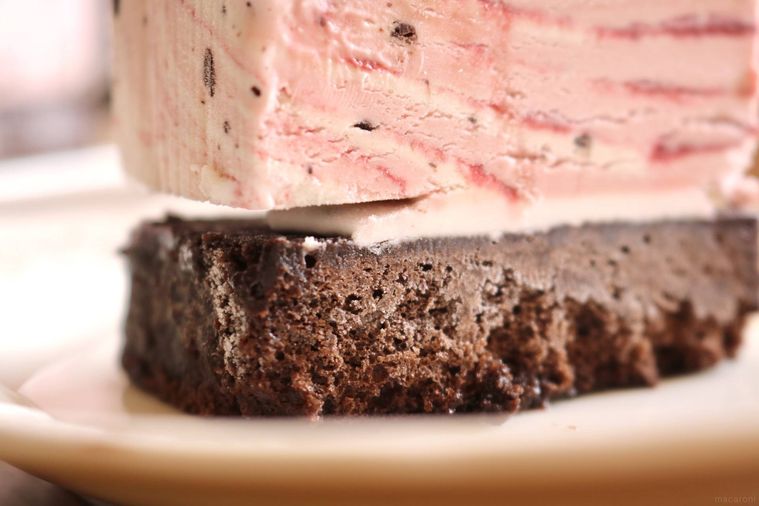 ガトーショコラの生地部分