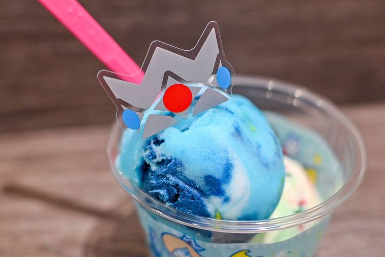 アイスのアップ