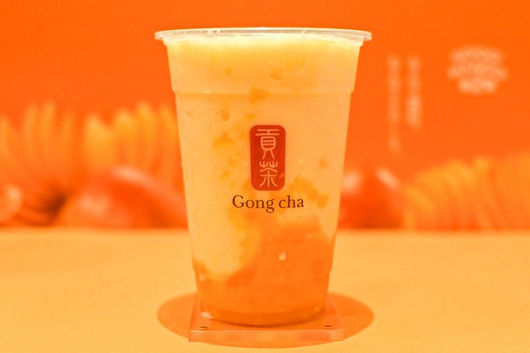 ドリンクを正面から