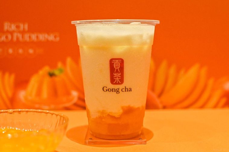 ドリンクを正面から