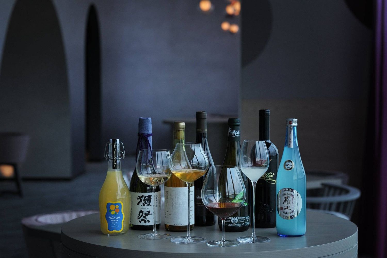 料理にあわせたこだわりのペアリング