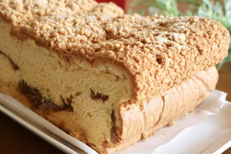 台湾ピーナッツ餅カステラの側面