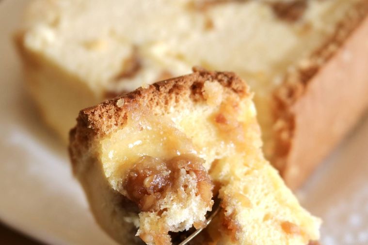 ピーナッツと餅の部分