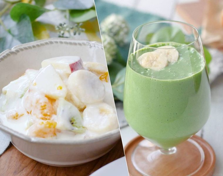 ヨーグルト・ドリンクの合成画像