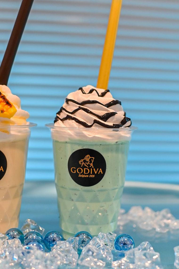 チョコミントのドリンク