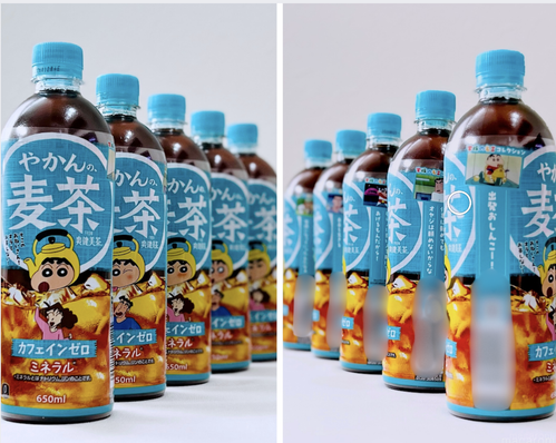 家族にまつわる名言付き！「やかんの麦茶×クレヨンしんちゃん」の全