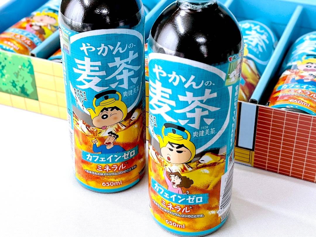 家族にまつわる名言付き！「やかんの麦茶×クレヨンしんちゃん」の全