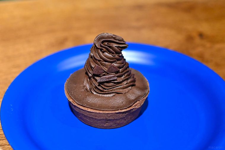 帽子型チョコレートタルト