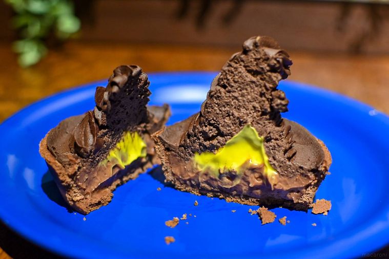 チョコレートタルトの中身