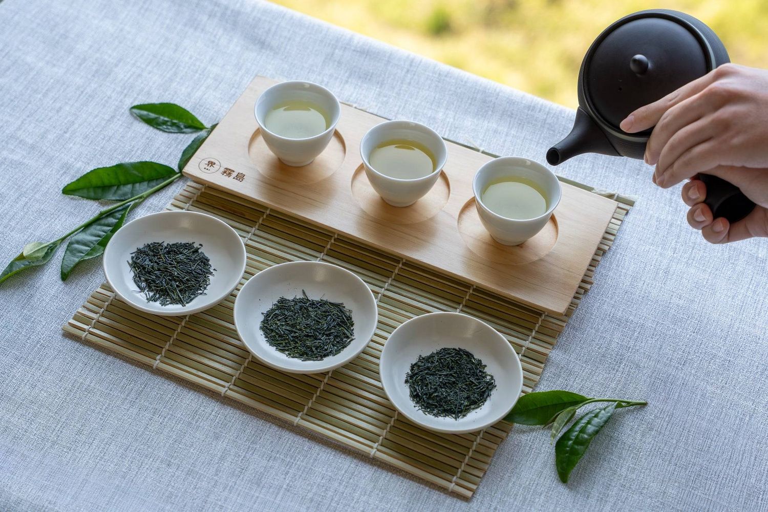 特徴1自分好みの新茶を見つけてカクテルにして味わう新茶テイスティング