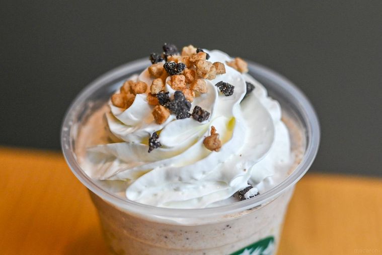 トッピングのアップ