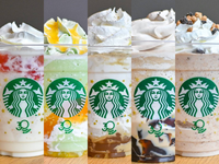 日本上陸30周年。スタバ新作THE STAR フラペチーノ全5種を怒涛の飲み比べ