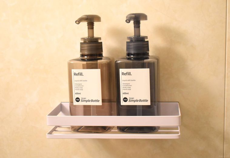 マグネットラックを浴室に設置したところ