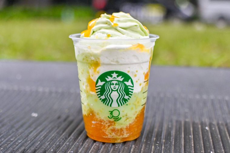 ドリンクを正面から