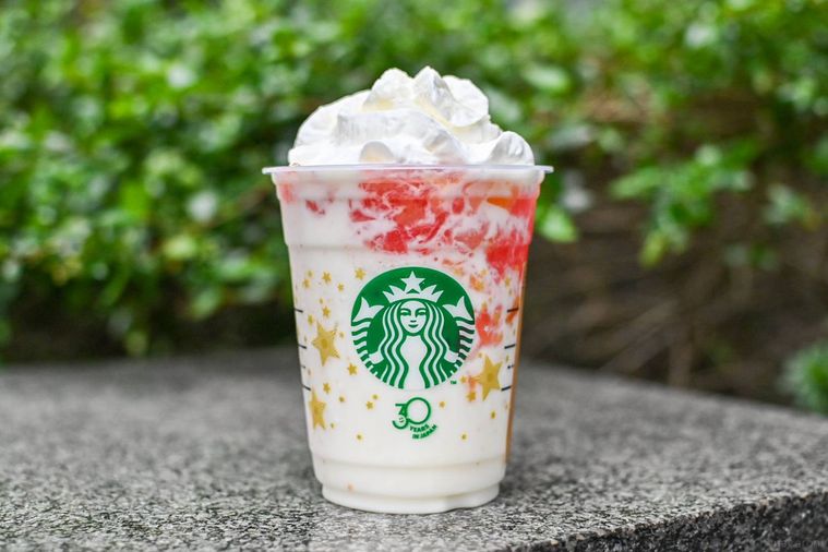 ドリンクを正面から