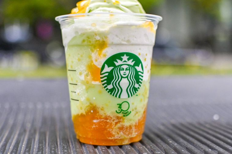 ドリンクの中身のアップ