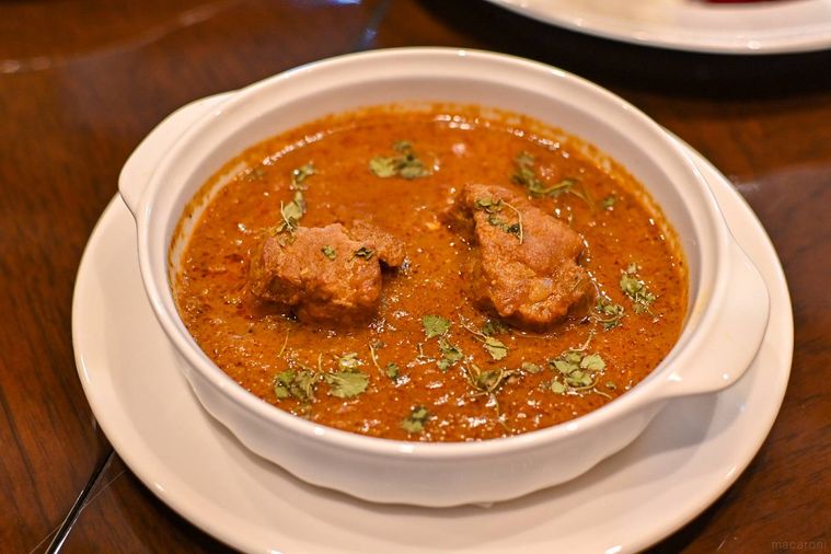 カレーのアップ