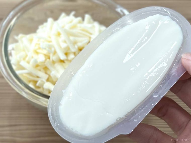 特濃ケンちゃんとピザ用チーズ