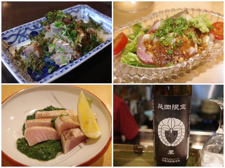 のべおかタパス各店舗の料理