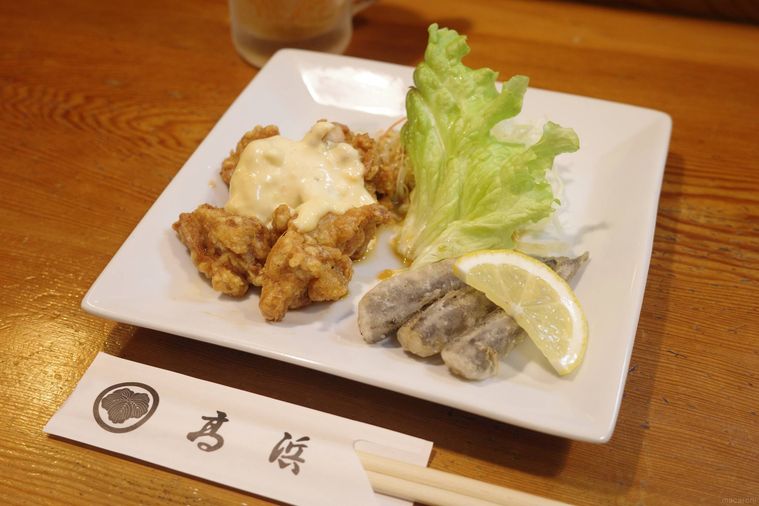 メヒカリの唐揚げとチキン南蛮