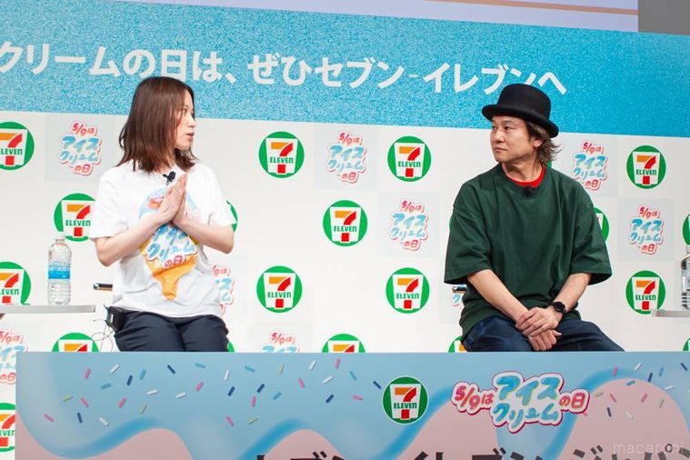 アイスマン福留さんとセブンイレブンアイスクリームの日担当者との対談