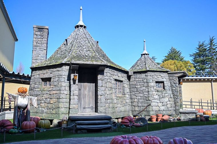 ハグリッドの小屋のセット