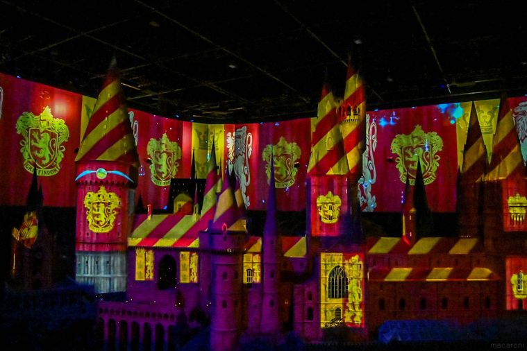 クィディッチのプロジェクションマッピング