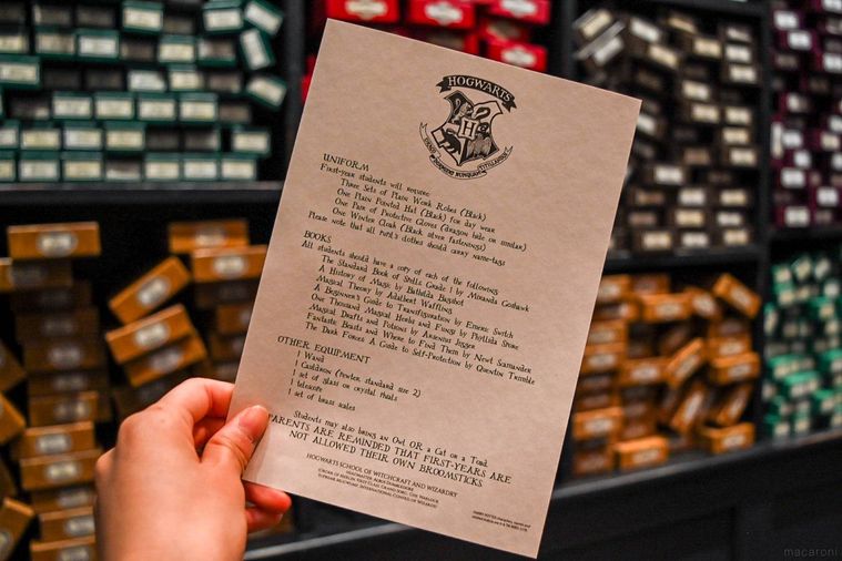 紙を持っているところ