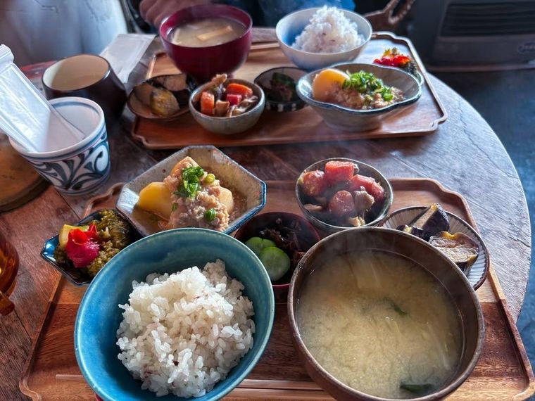 カフェ モヤウの日替わりご飯の写真