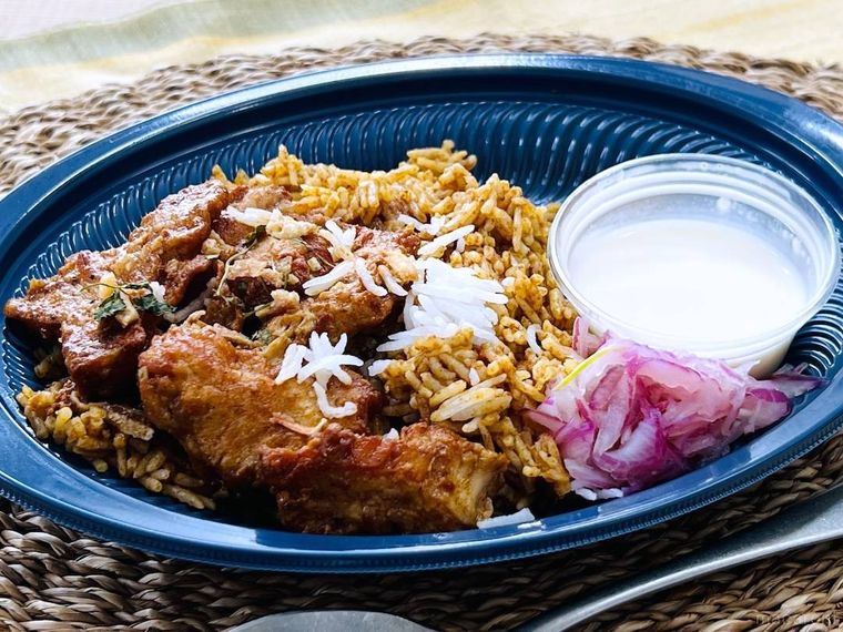 西友のたんぱく質が摂れるチキンビリヤニ