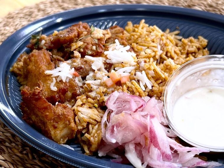 西友のたんぱく質が摂れるチキンビリヤニ