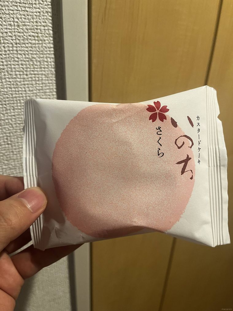 カルディ桜スイーツいのち さくらのパッケージ