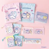 ダイソーからちいかわグッズ全28種が登場巾着やポーチ、シールが勢ぞろい