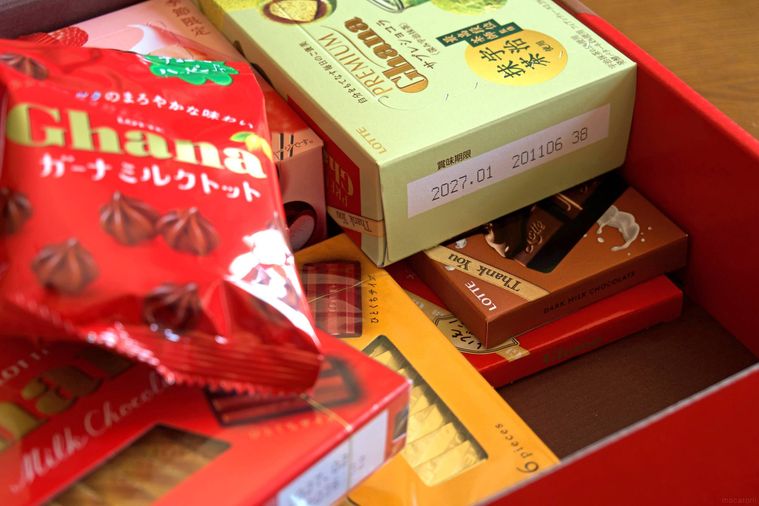 母の日限定BOXの中身