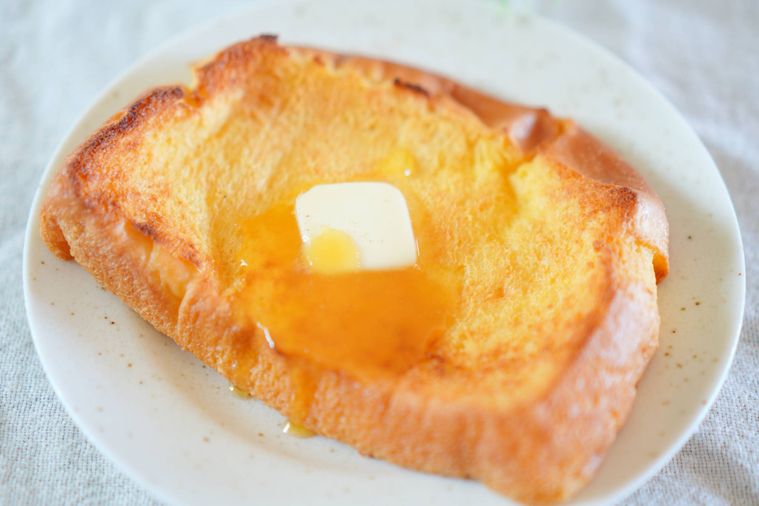 バターがのったフレンチトースト