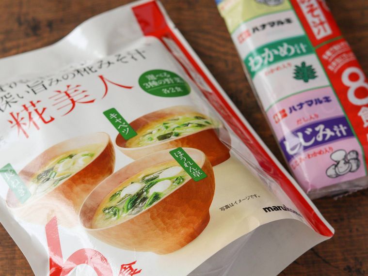 インスタント味噌汁