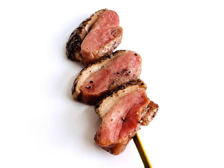 ファミリーマートの燻製あい鴨ロース串