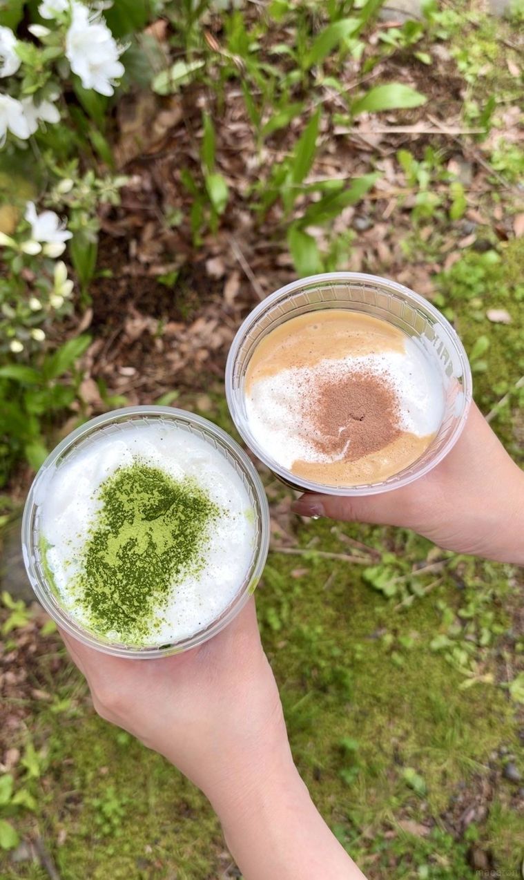 タリーズコーヒーのマスカルポーネティラミスシェイクと抹茶ティラミスシェイク