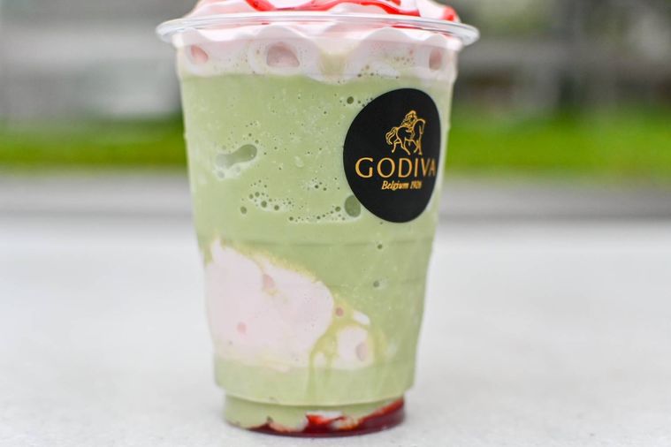 ドリンクの中身のアップ