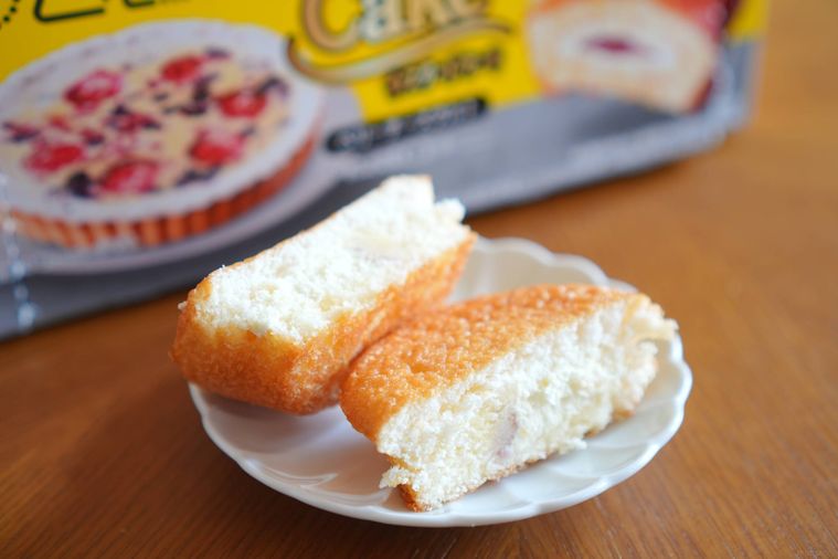 カスタードケーキベリーチーズタルト