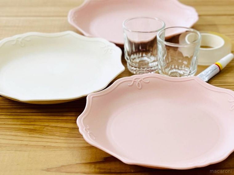 トレー、ショットグラス、接着剤、両面テープ