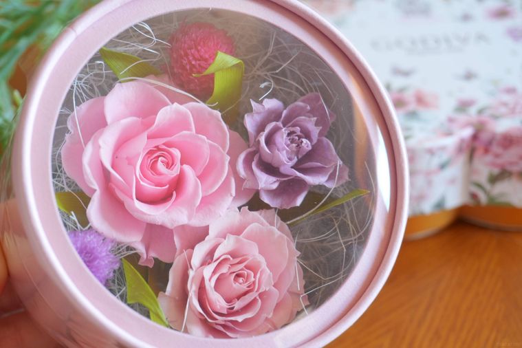 プリザーブドフラワーボックス